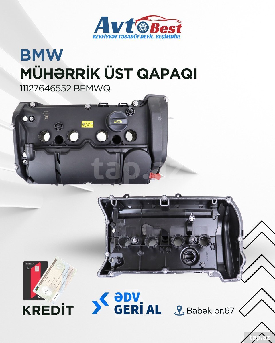 BMW N13 mühərrik üst qapağı