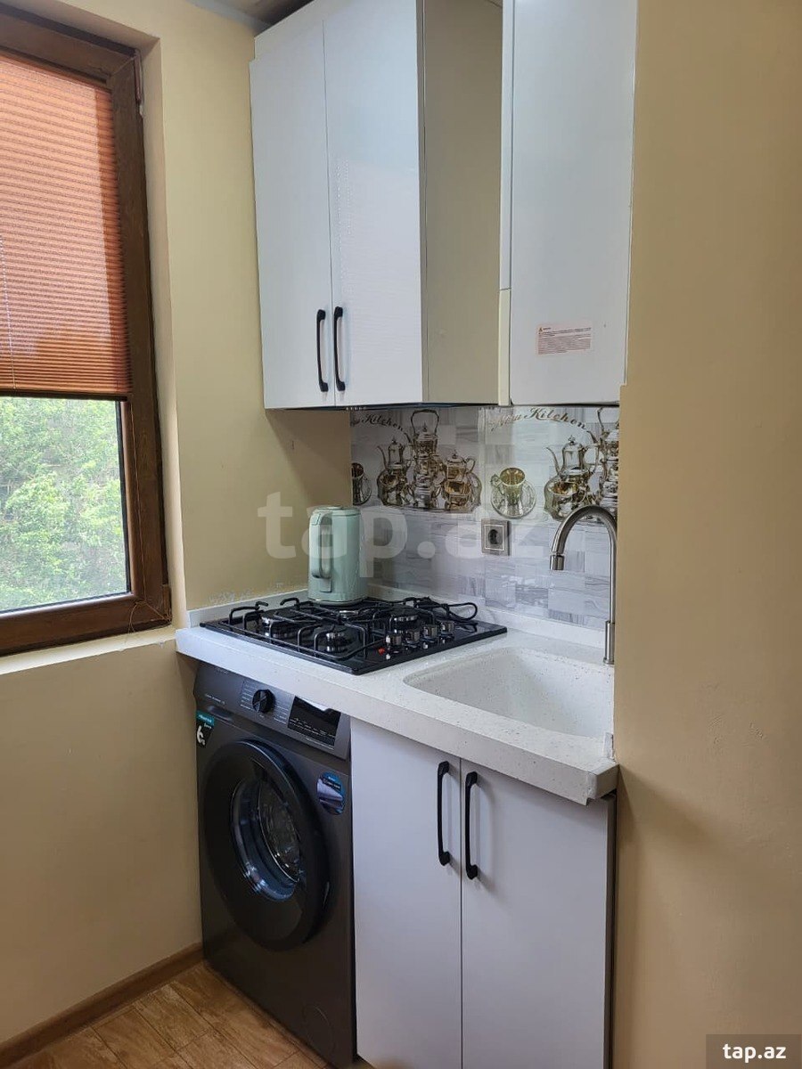 2-otaqlı mənzil kirayə verilir, İnşaatçılar m., 50 m² (5)