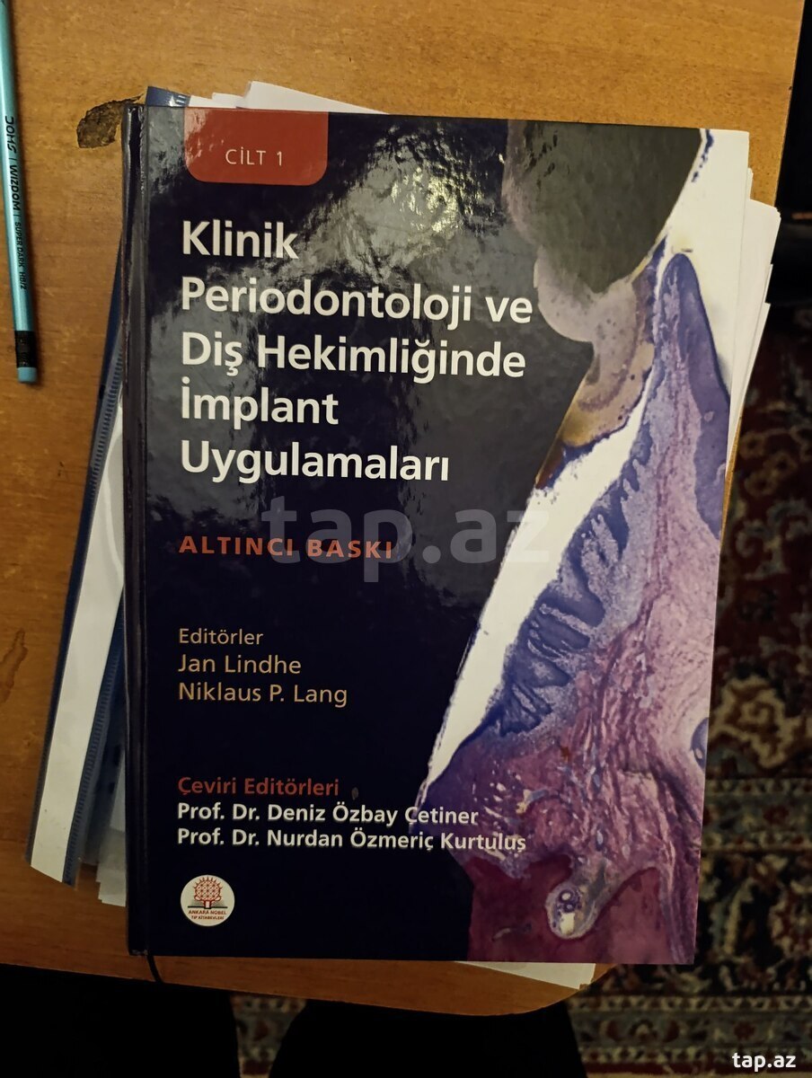 Kitab Klinik periodontoloji ve diş hekimliğinde implant uygulamaları