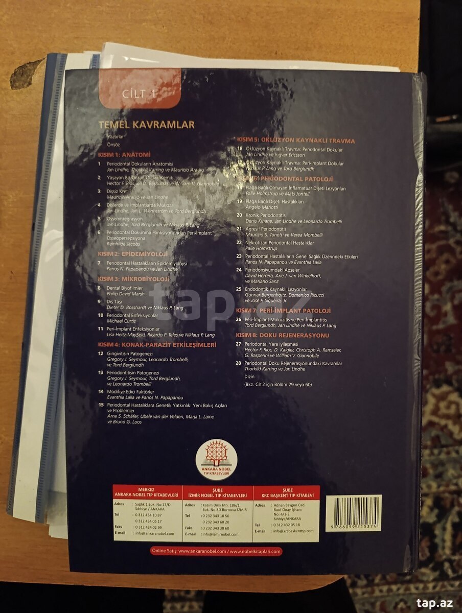 Kitab Klinik periodontoloji ve diş hekimliğinde implant uygulamaları (2)