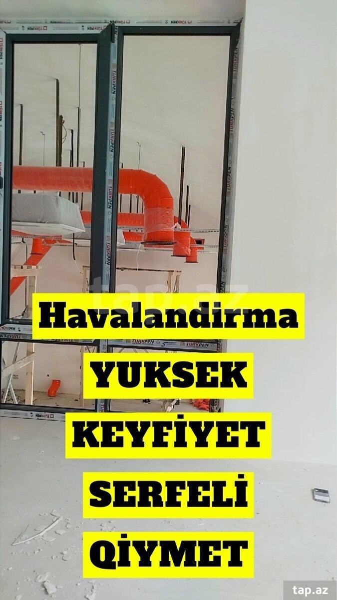 Havalandırma sistemlərin quraşdırılması (19)