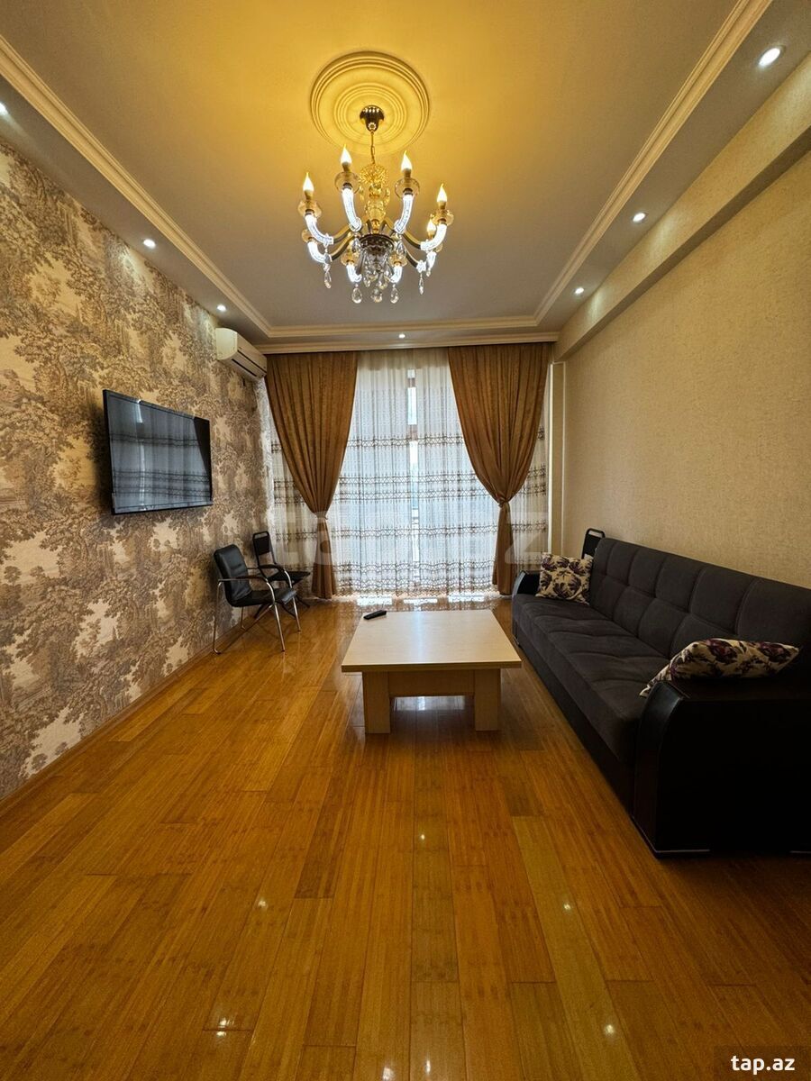 1-otaqlı yeni tikili kirayə verilir, S. S. Axundov küç. 10, 50 m²