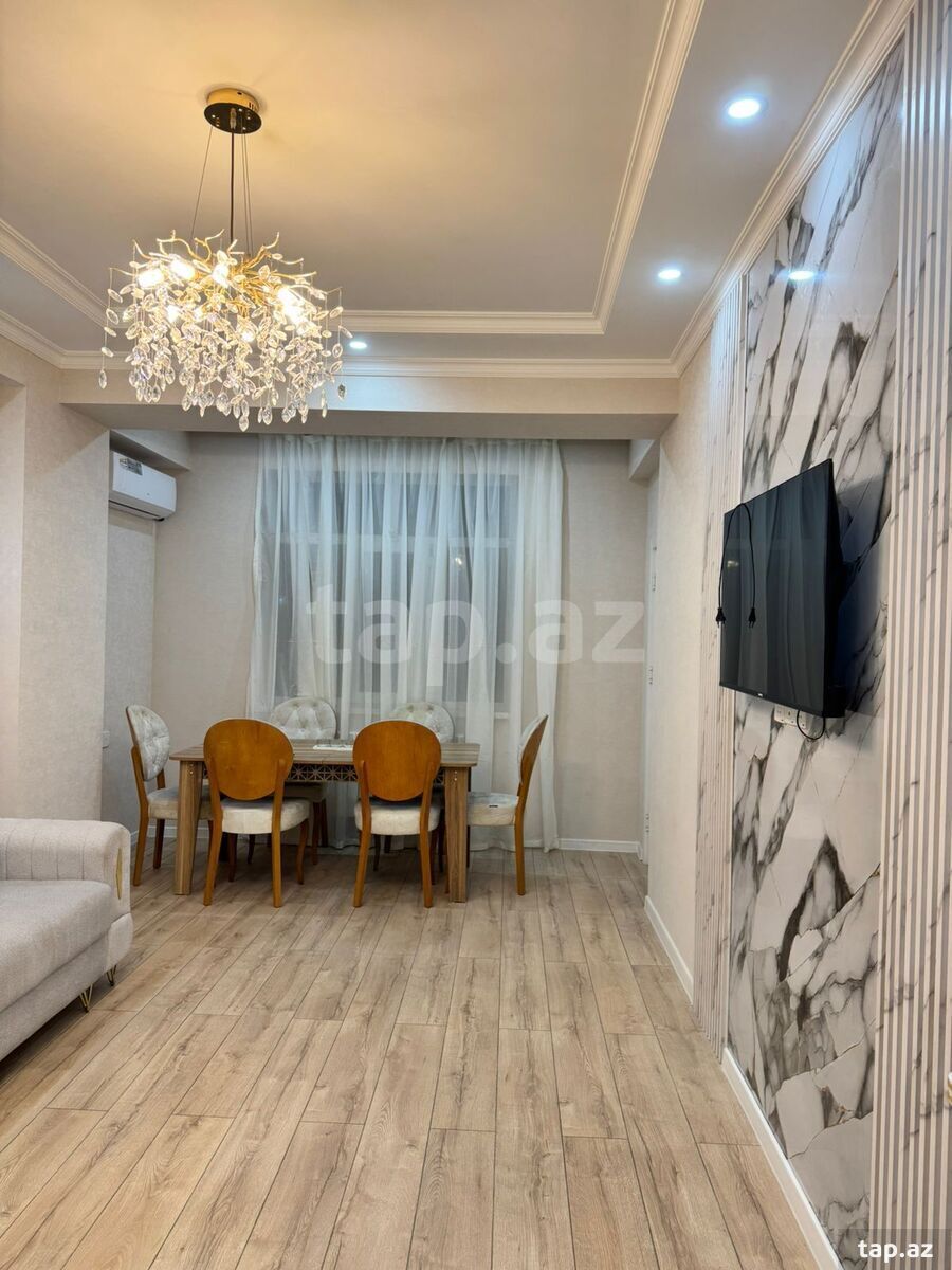 3-otaqlı yeni tikili kirayə verilir, Xırdalan ş., 70 m²