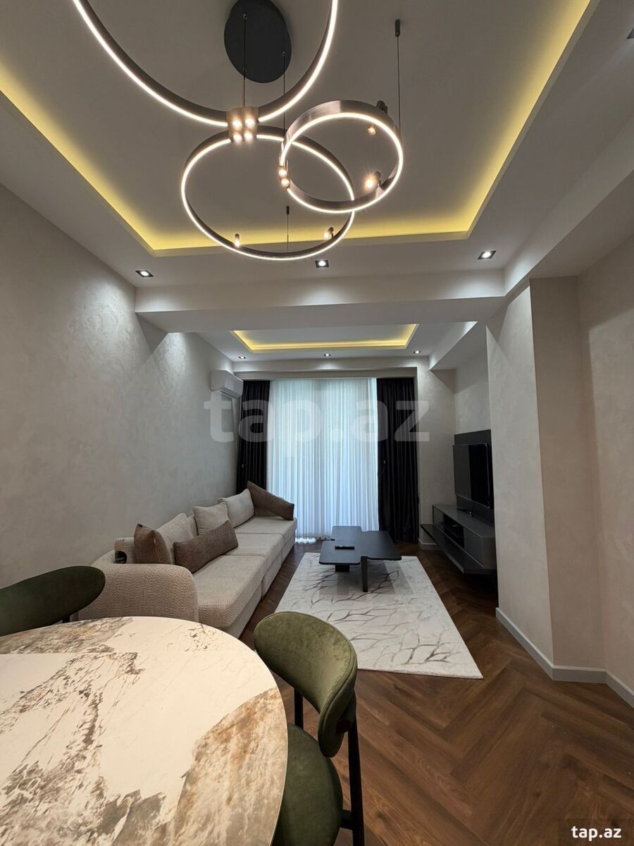 2-otaqlı yeni tikili kirayə verilir, Xətai m., 80 m² (3)