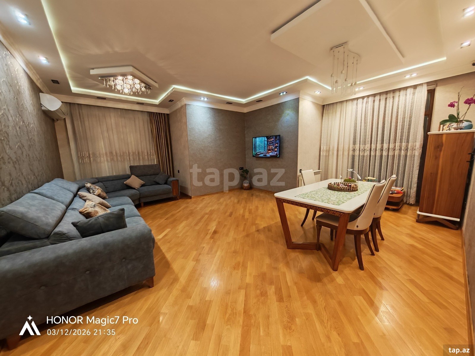 3-otaqlı yeni tikili, Yasamal r., 120 m² (2)