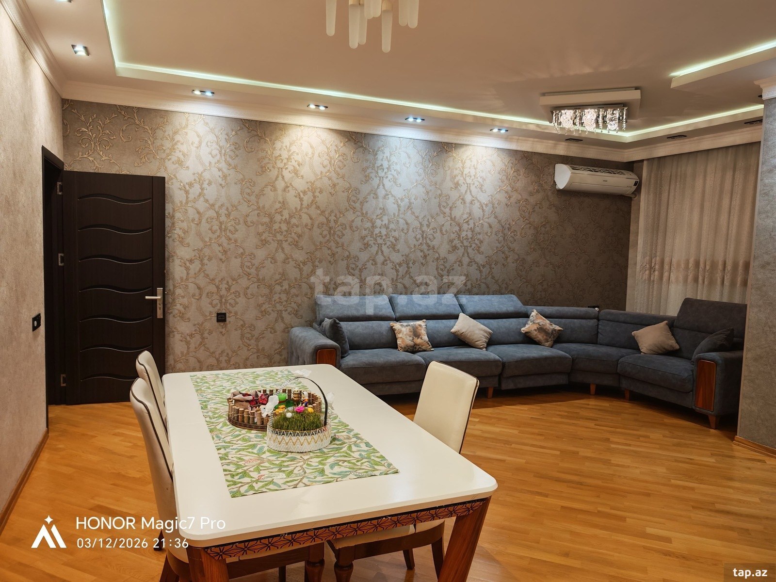 3-otaqlı yeni tikili, Yasamal r., 120 m²