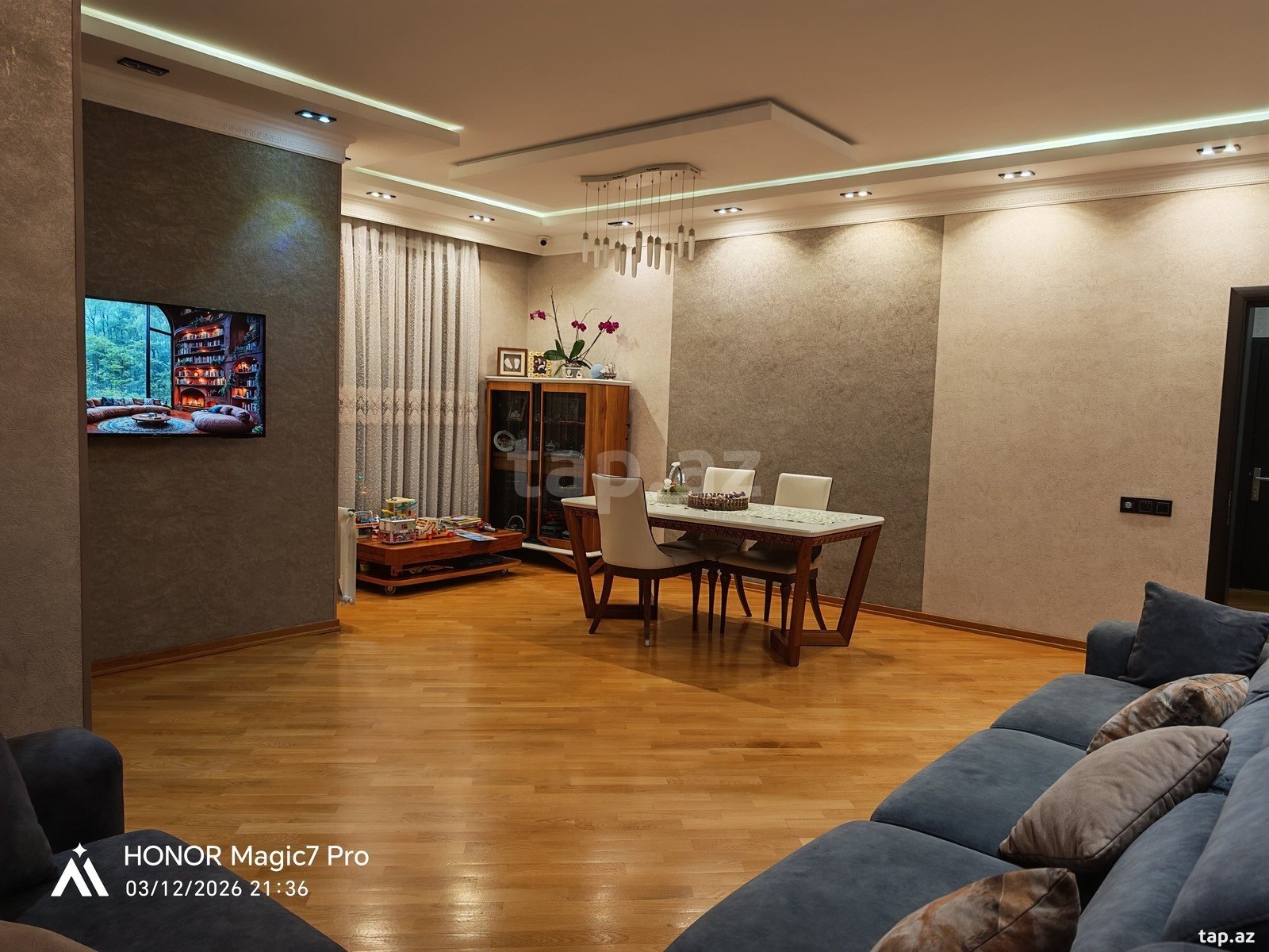 3-otaqlı yeni tikili, Yasamal r., 120 m² (5)
