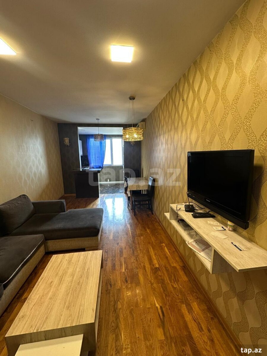 2-otaqlı yeni tikili kirayə verilir, Nərimanov m., 70 m² (6)
