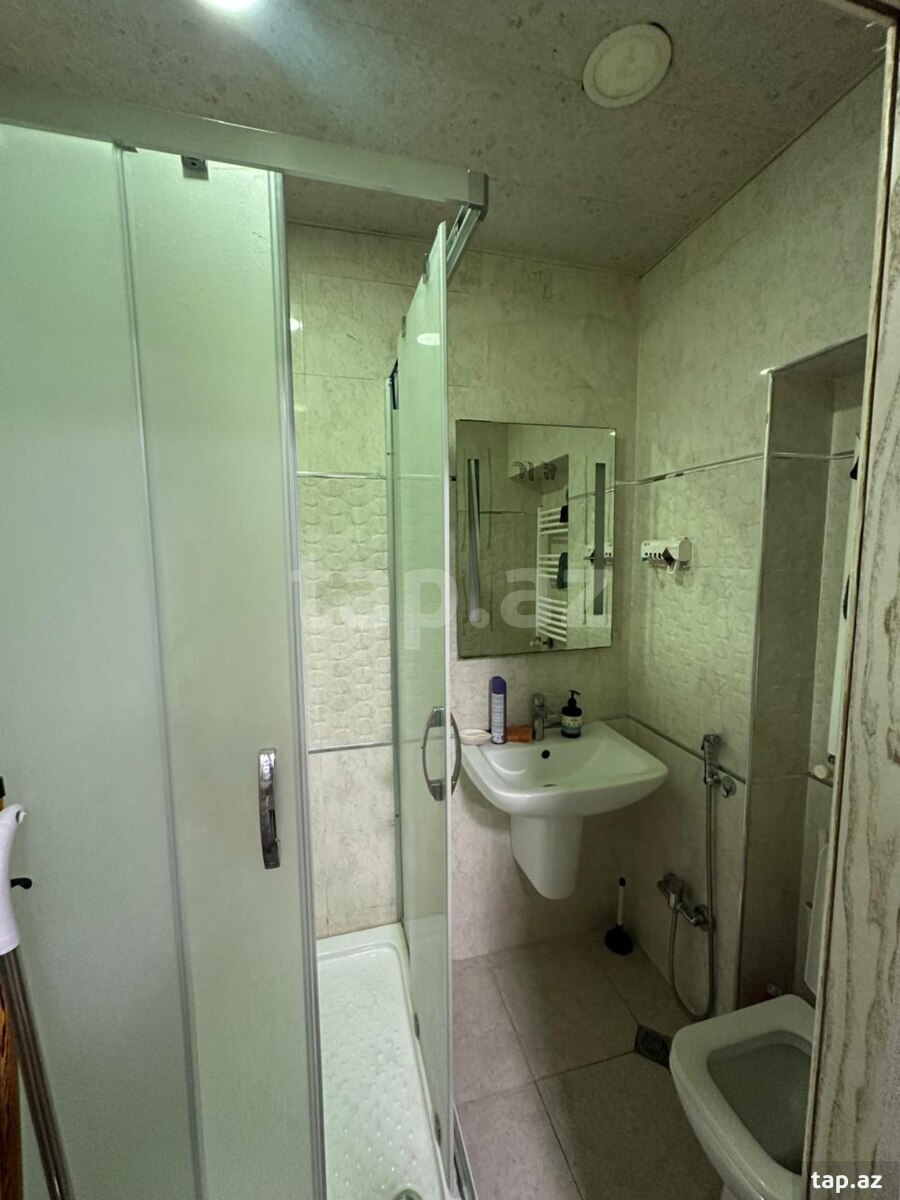 2-otaqlı yeni tikili kirayə verilir, Nərimanov m., 70 m² (15)