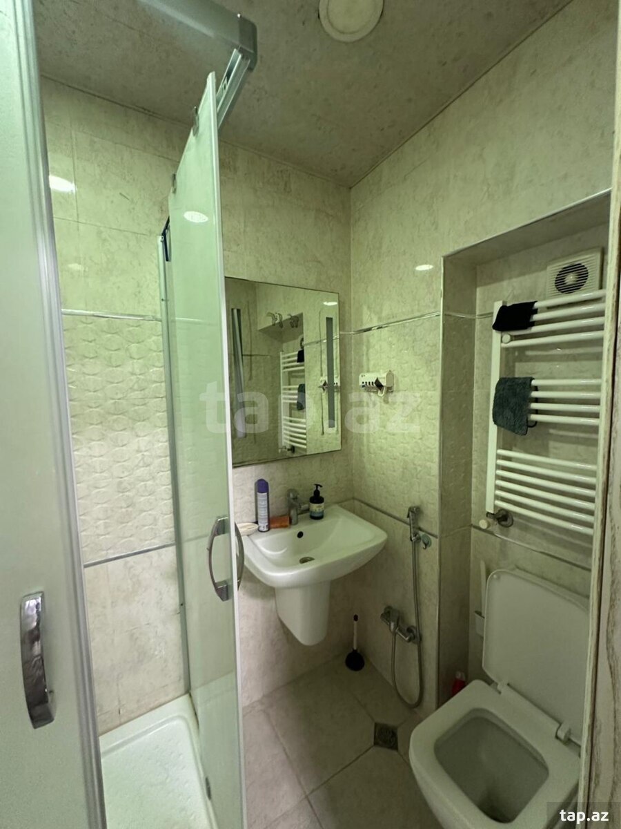 2-otaqlı yeni tikili kirayə verilir, Nərimanov m., 70 m² (16)