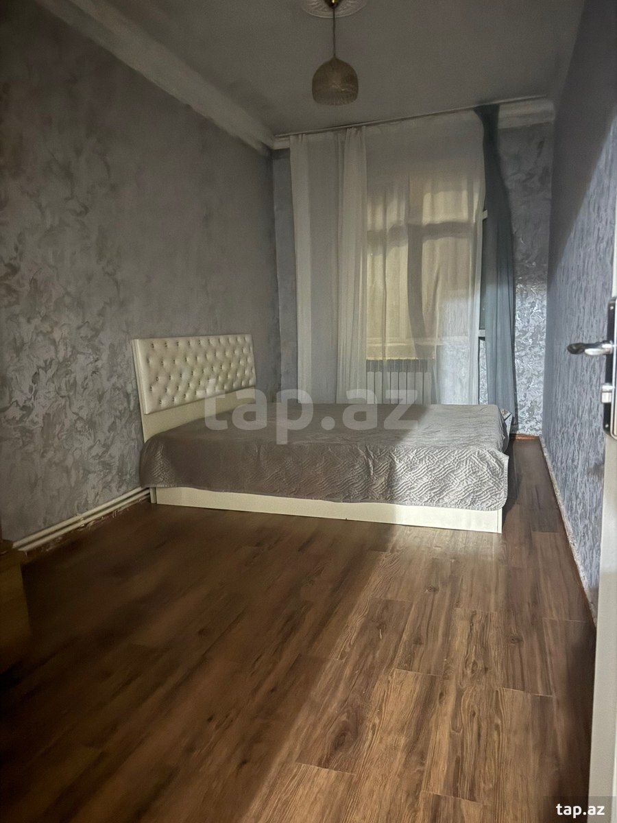 2-otaqlı mənzil kirayə verilir, Memar Əcəmi m., 45 m² (2)