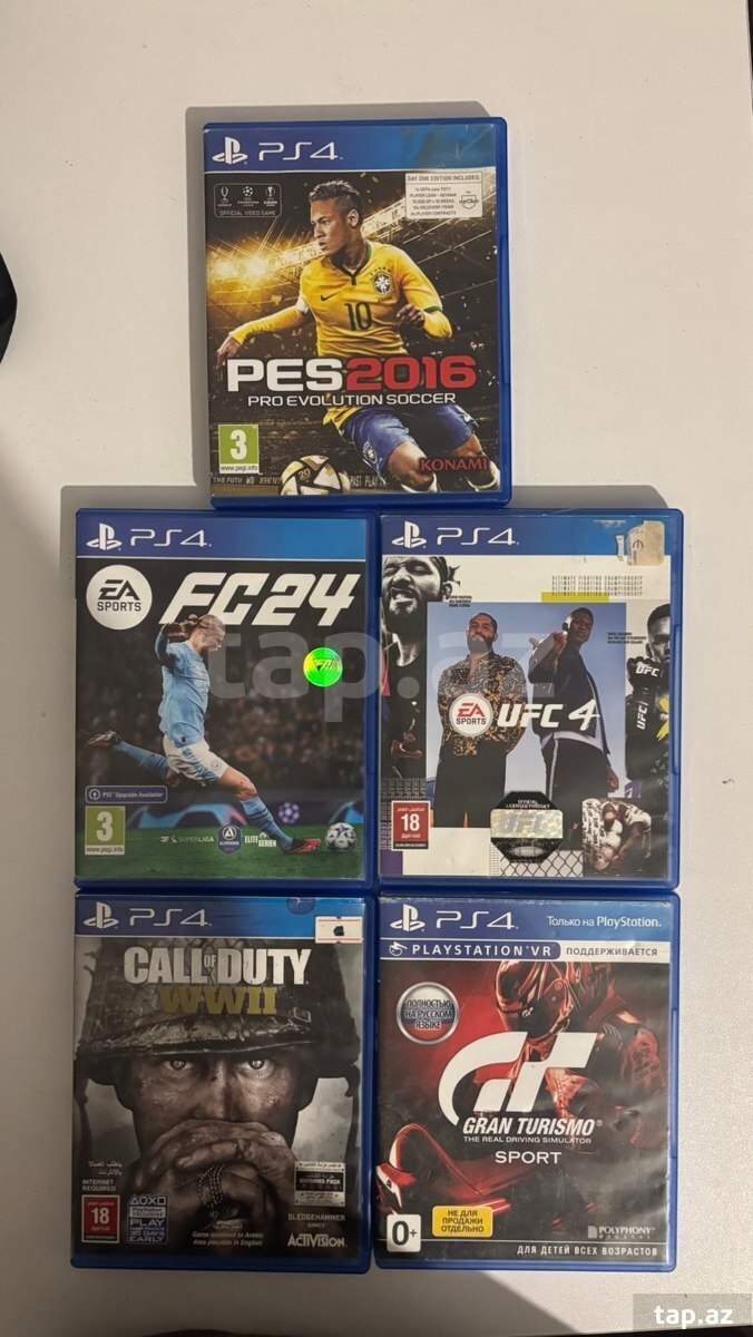 PS4 üçün oyunlar