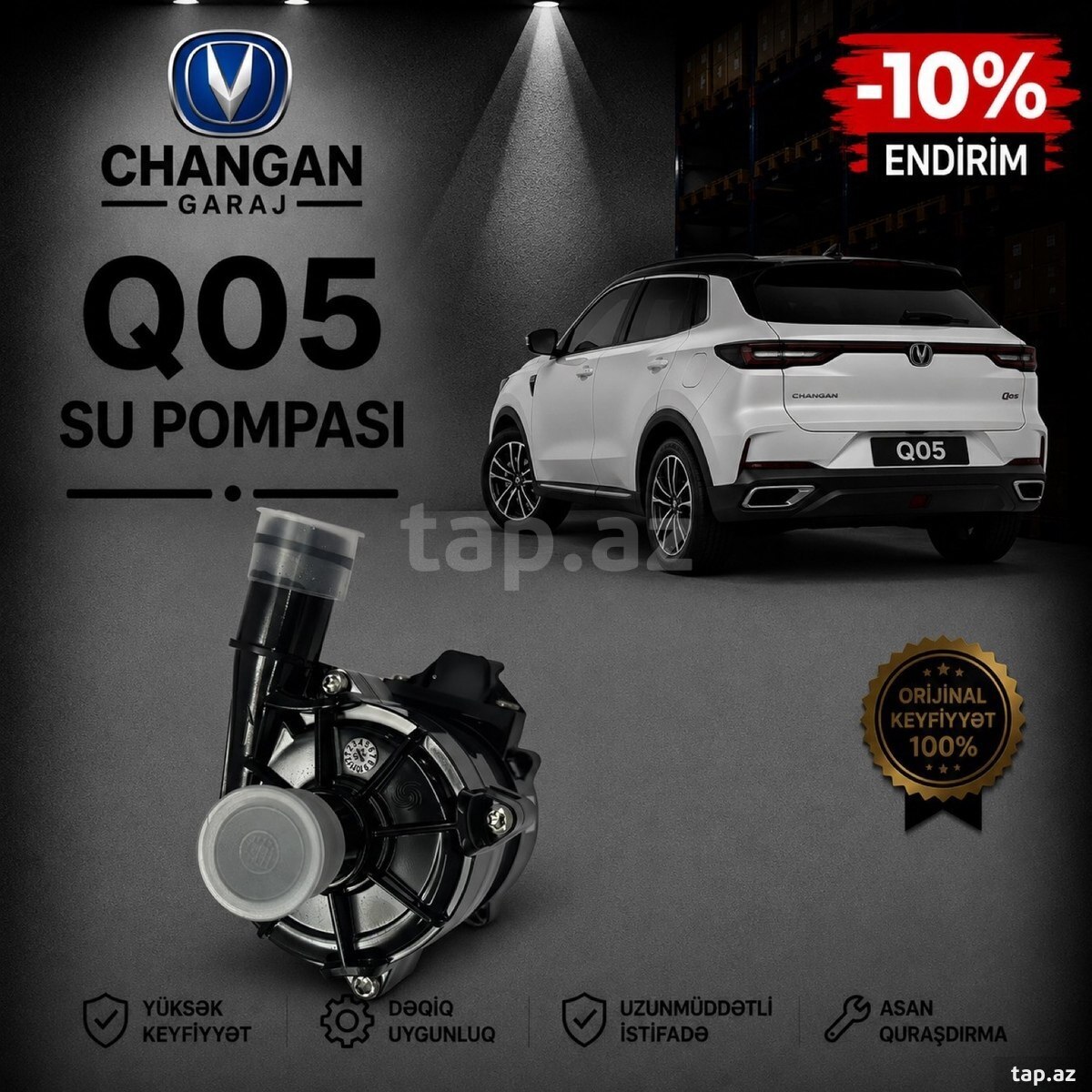 Changan Qiyuan Q05 su pompası