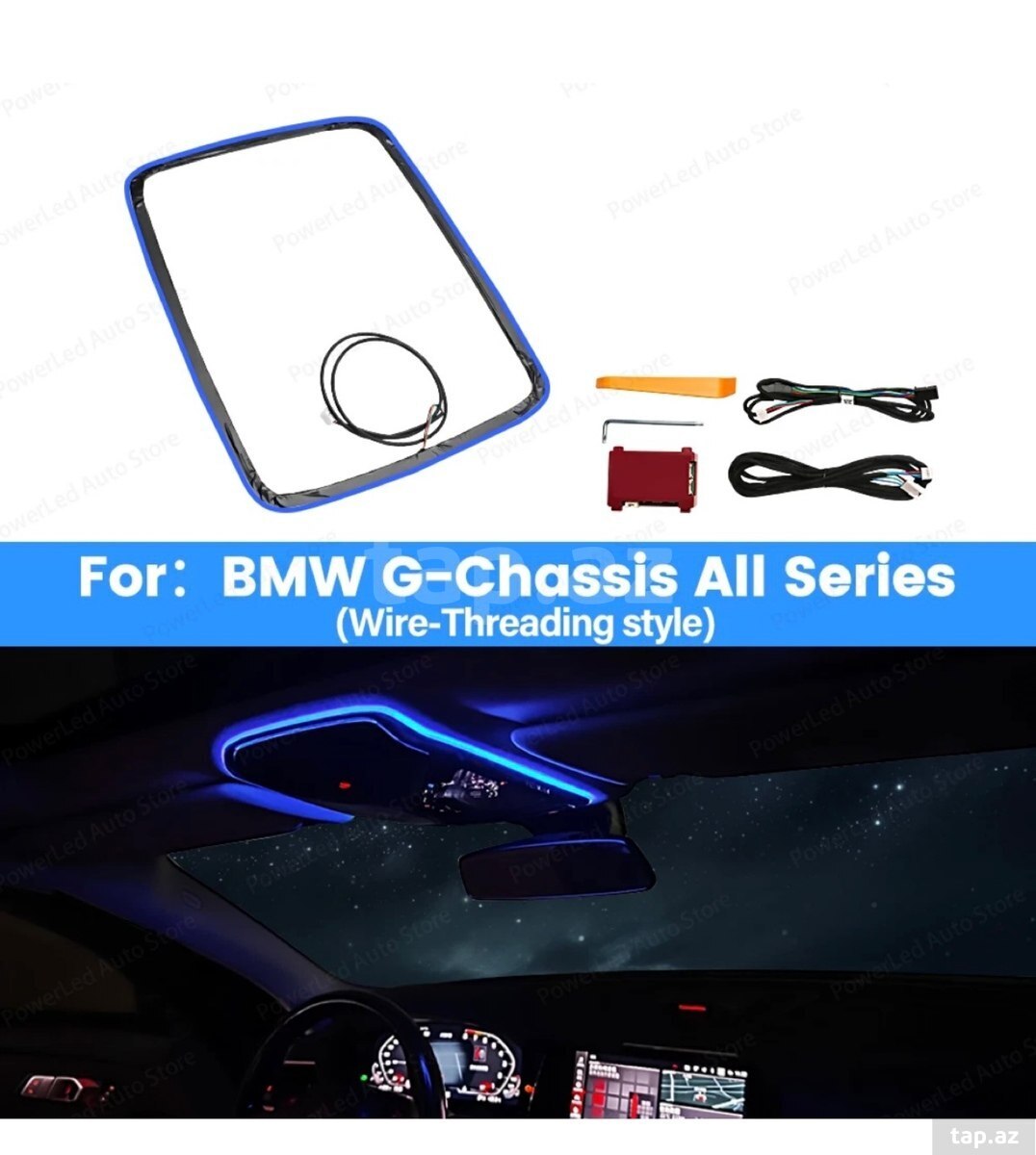 BMW G30 plafon ambiansı (3)