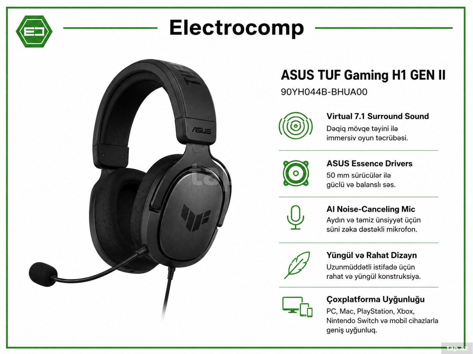 ASUS TUF Gaming H1 GEN II