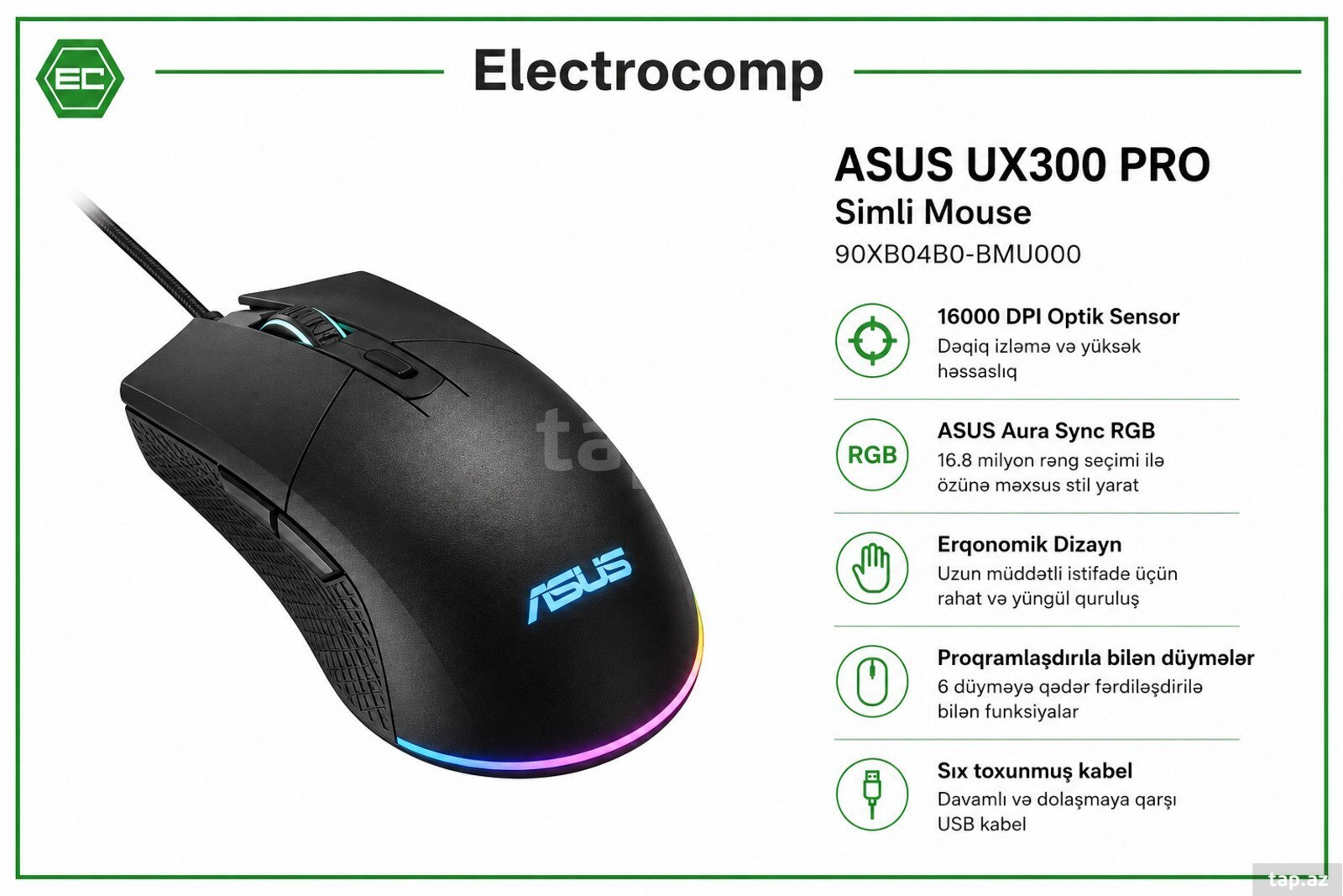 ASUS UX300 PRO Simli Mouse