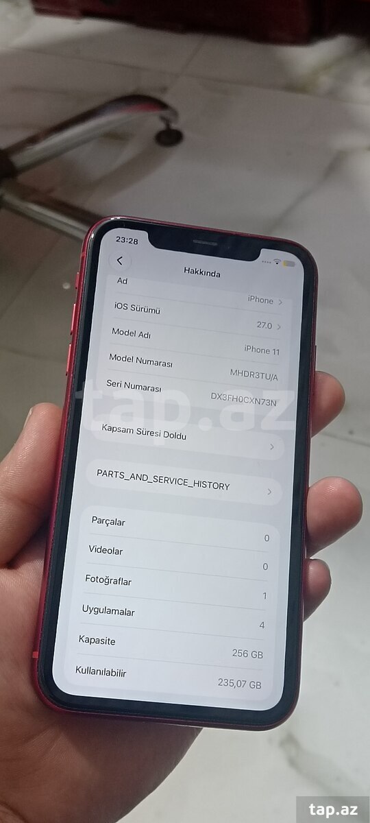 Apple iPhone 11 Red 256GB/4GB (3)
