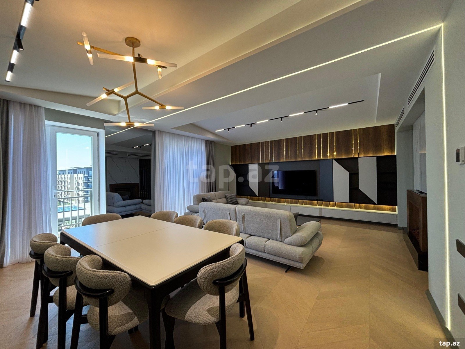 4-otaqlı yeni tikili kirayə verilir, Xətai r., 160 m² (26)