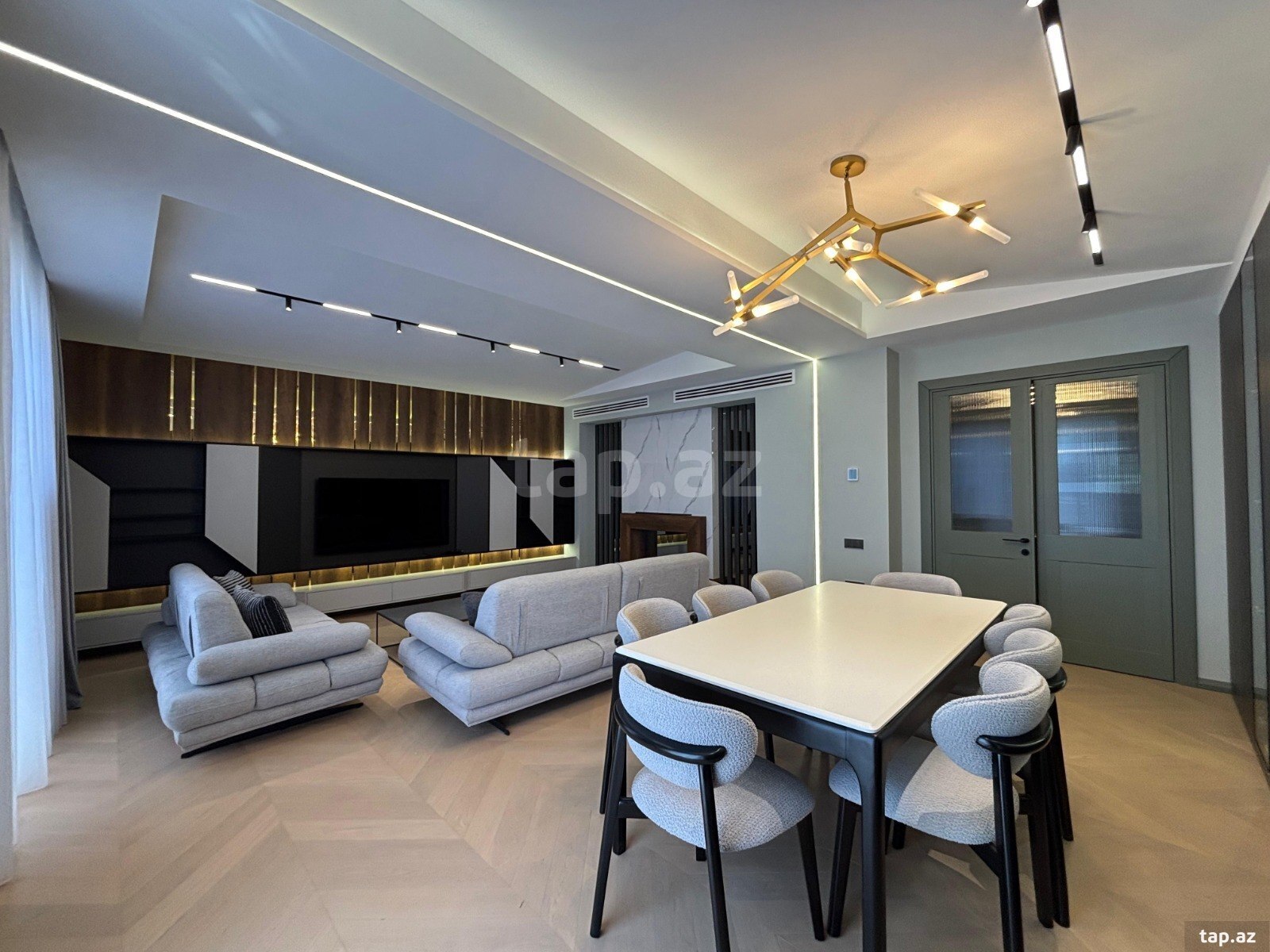 4-otaqlı yeni tikili kirayə verilir, Xətai r., 160 m²