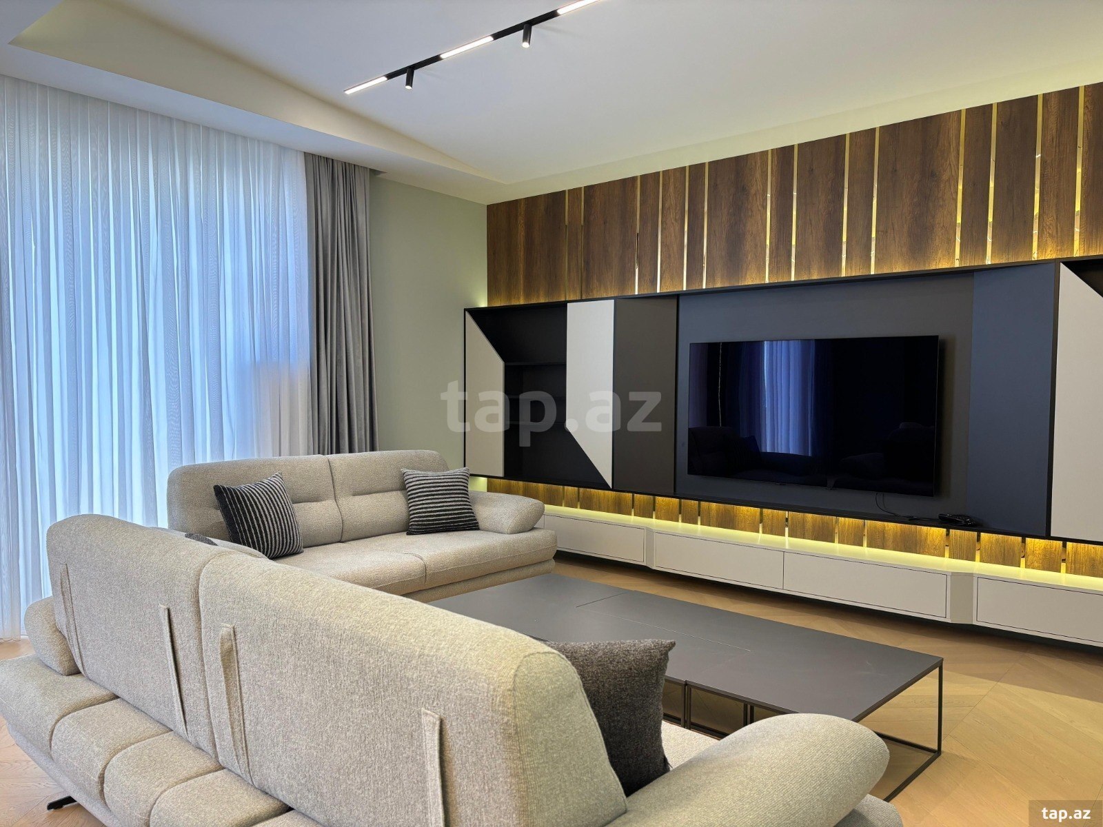 4-otaqlı yeni tikili kirayə verilir, Xətai r., 160 m² (2)