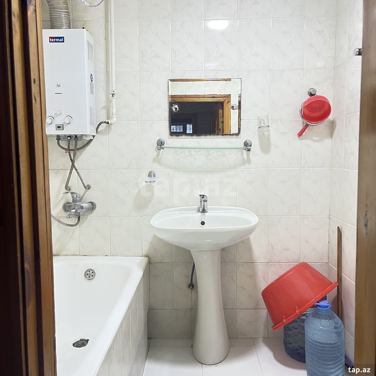 2-otaqlı mənzil kirayə verilir, Sahil qəs., 55 m² (2)