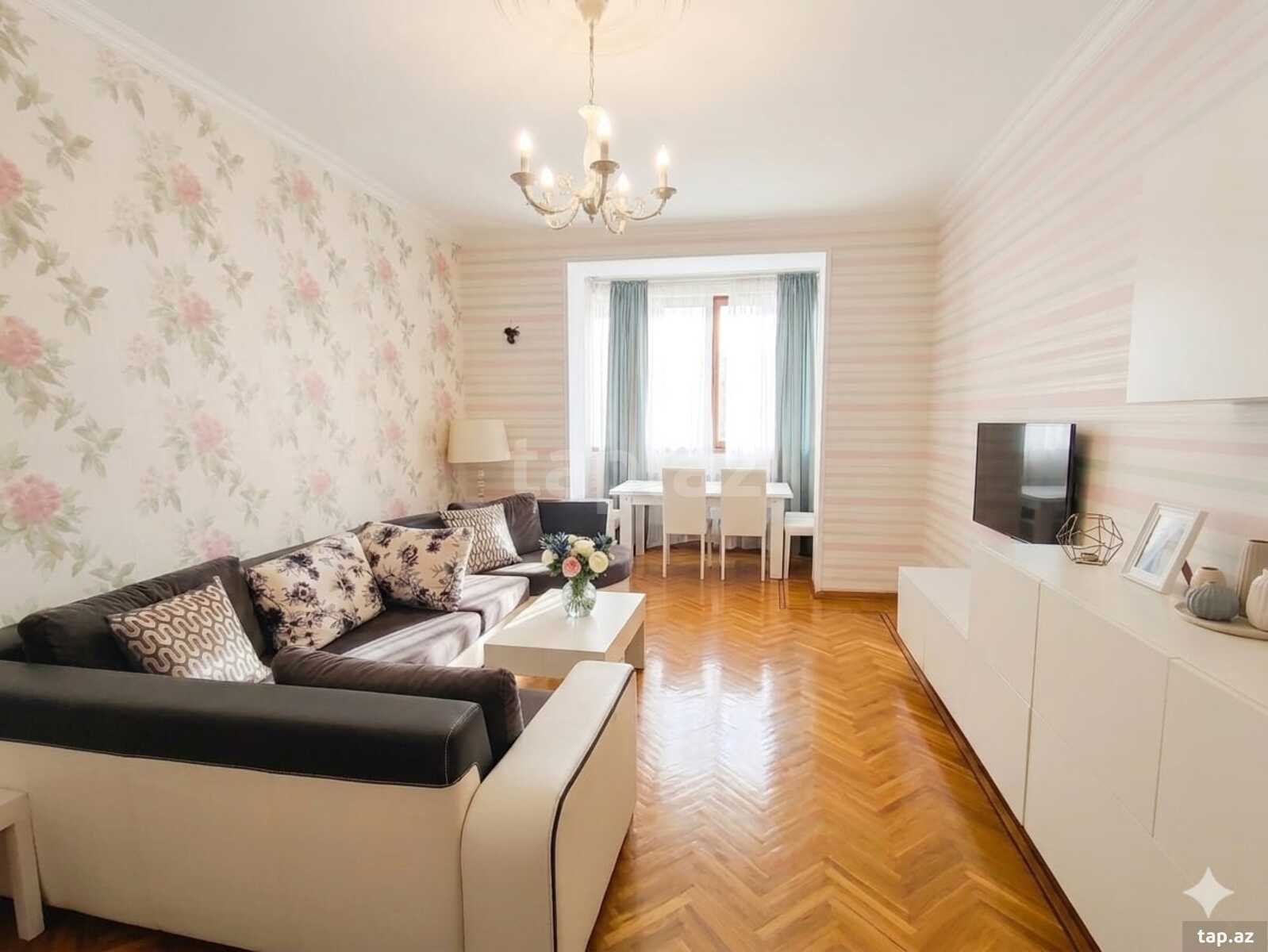 2-otaqlı mənzil kirayə verilir, Nəsimi r., 85 m² (7)