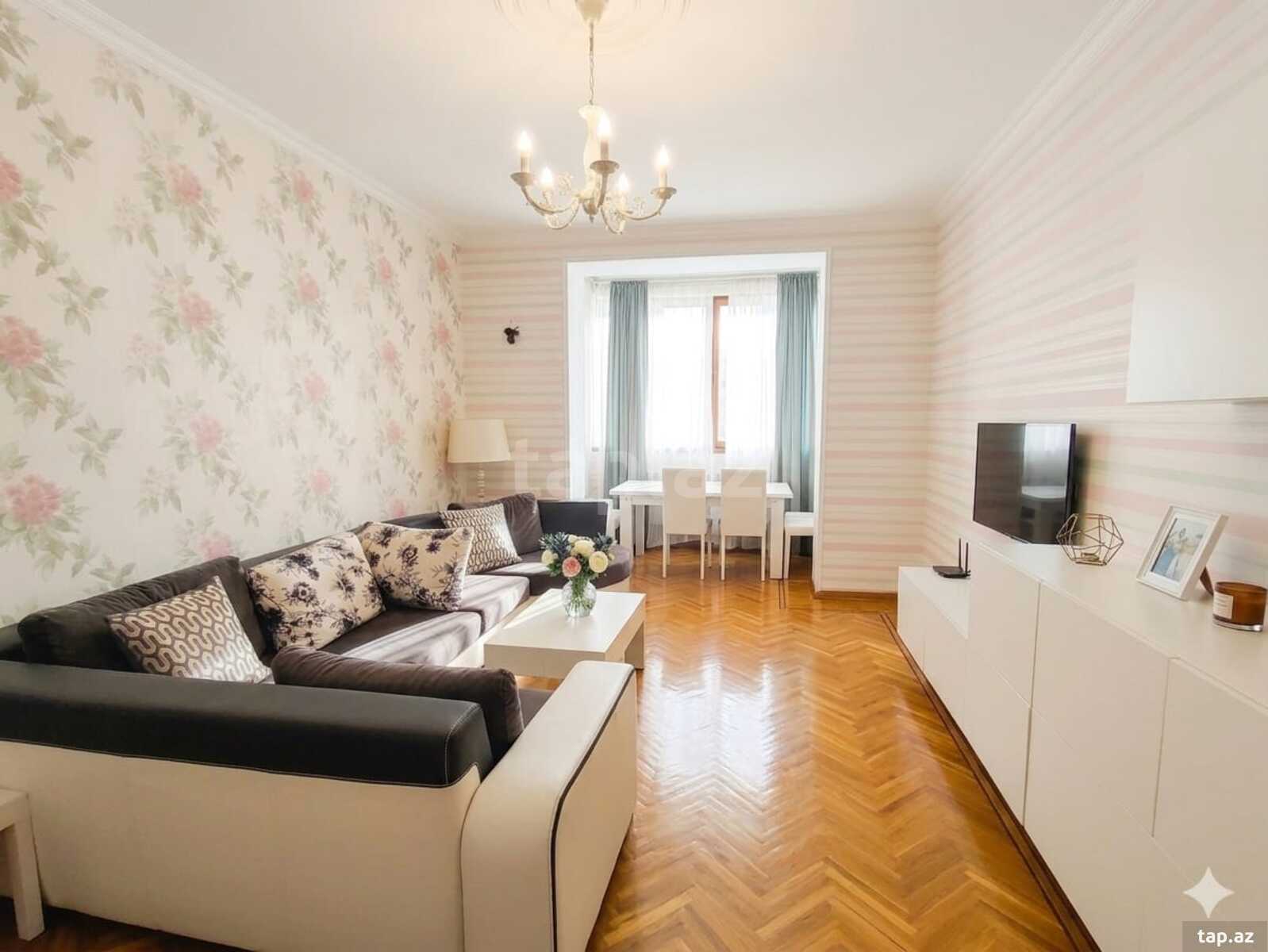 2-otaqlı mənzil kirayə verilir, Nəsimi r., 85 m² (6)