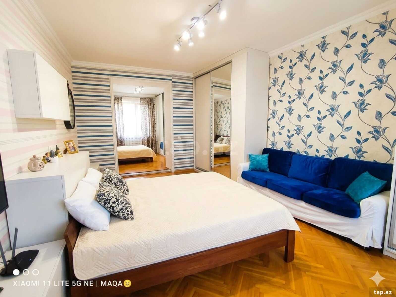 2-otaqlı mənzil kirayə verilir, Nəsimi r., 85 m² (11)