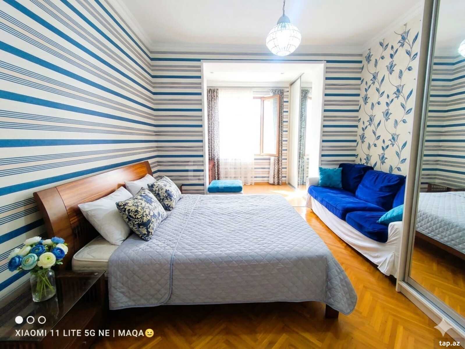 2-otaqlı mənzil kirayə verilir, Nəsimi r., 85 m² (10)