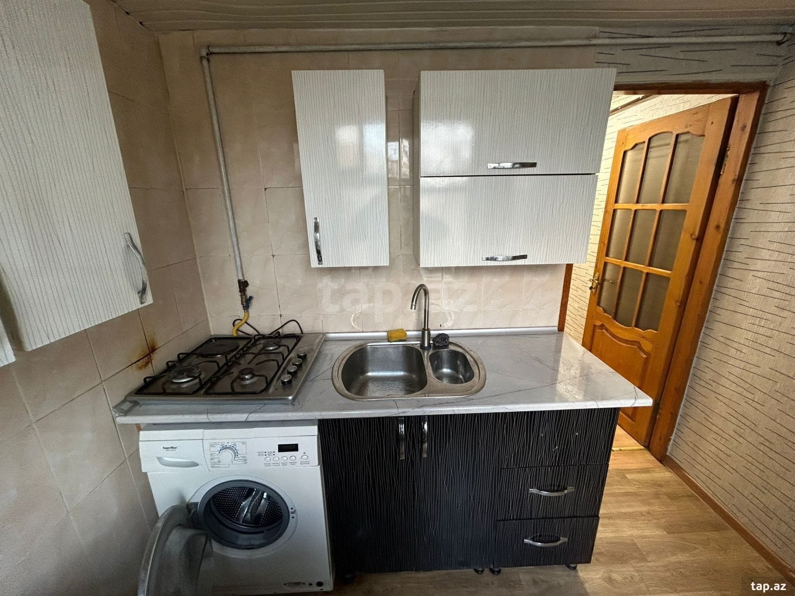 1-otaqlı mənzil kirayə verilir, Qara Qarayev m., 40 m² (3)
