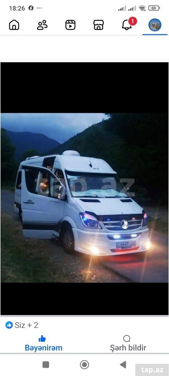 Sprinter sifarişi
