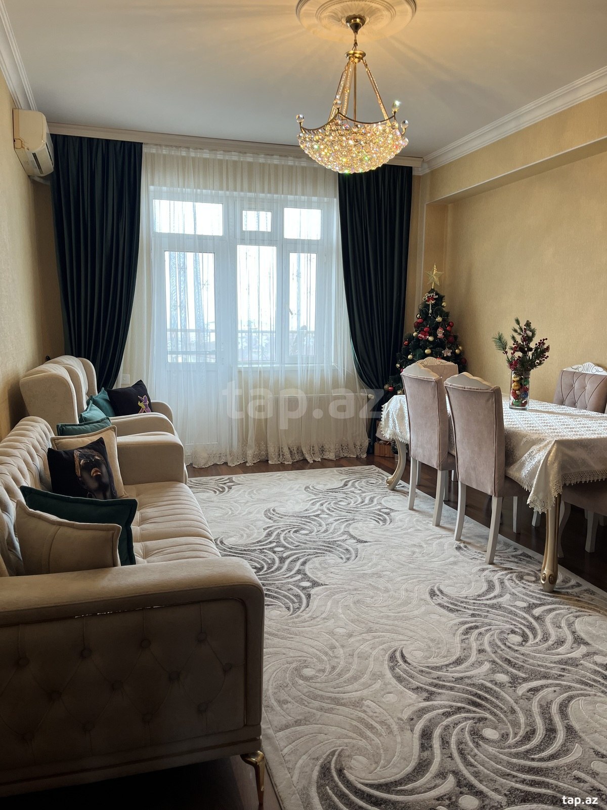 3-otaqlı yeni tikili, Nizami r., 114 m²