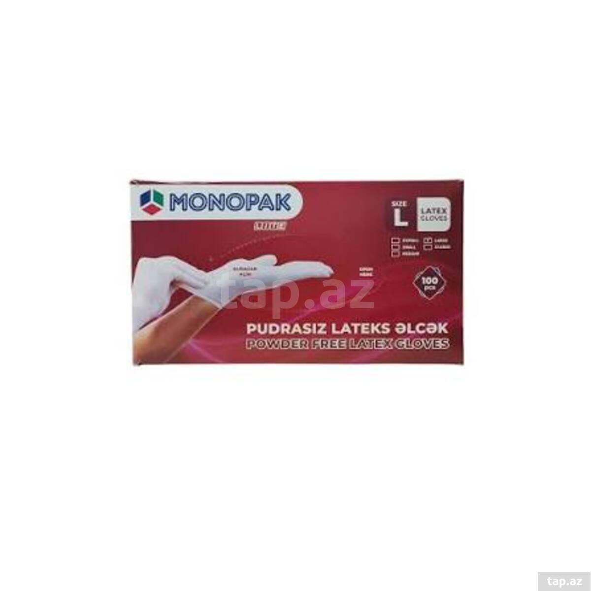 Pudrasız əlcak "MONOPAK"
