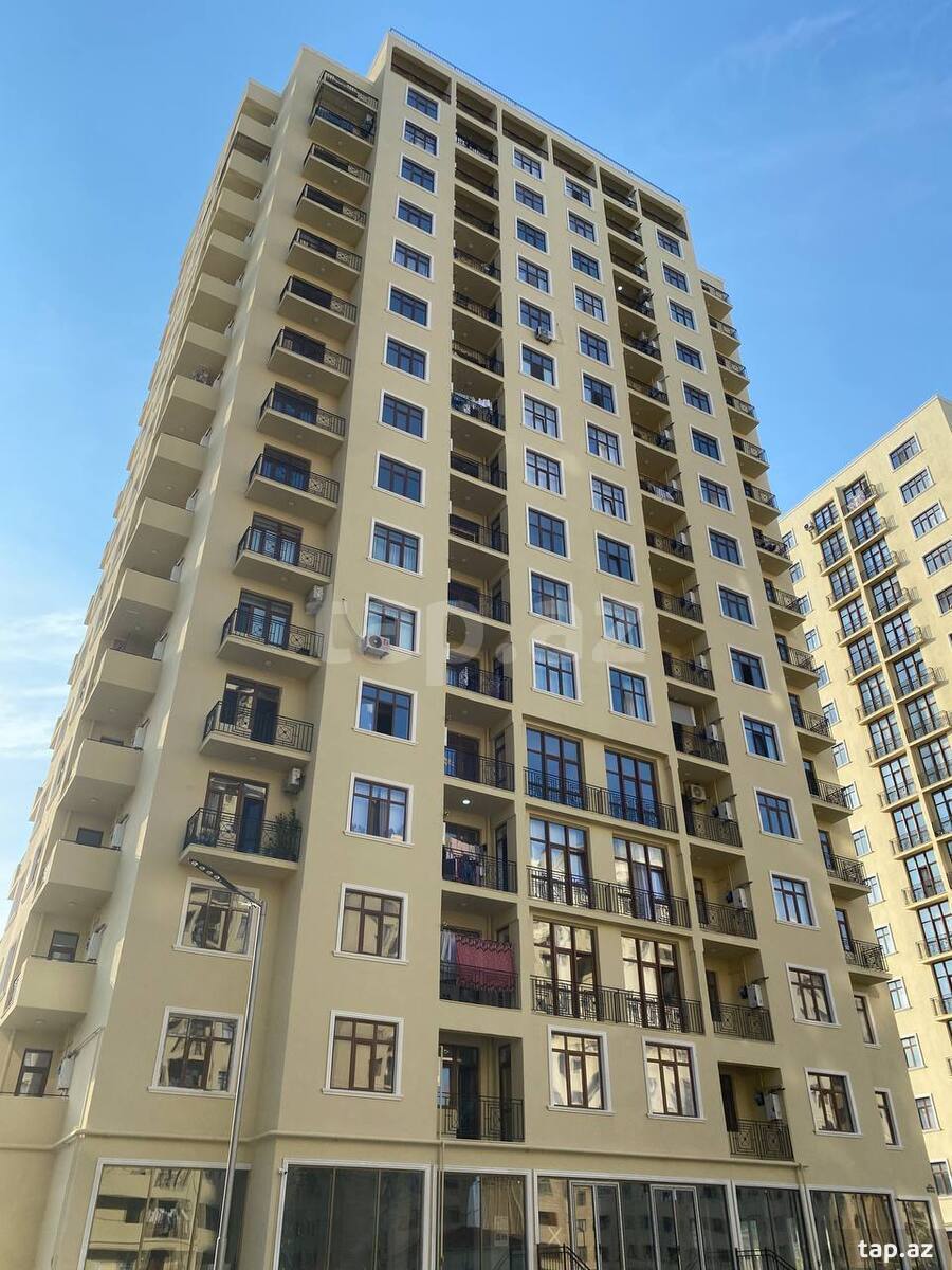 2-otaqlı yeni tikili, Bayıl qəs., 89 m²