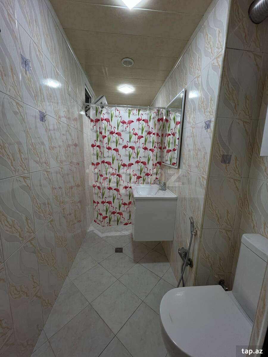 1-otaqlı mənzil kirayə verilir, N.Nərimanov m., 35 m² (5)
