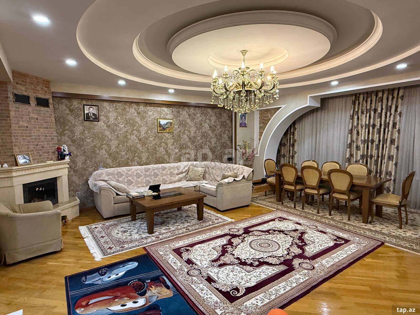 4-otaqlı mənzil, Qara Qarayev m., 154 m²