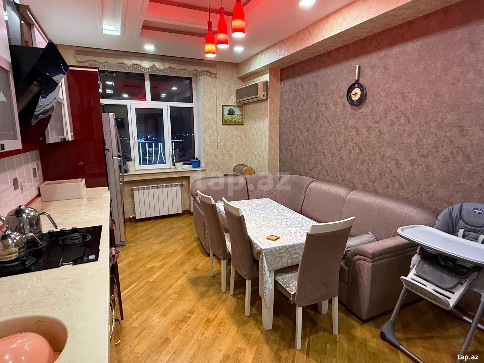 4-otaqlı mənzil, Qara Qarayev m., 154 m² (14)