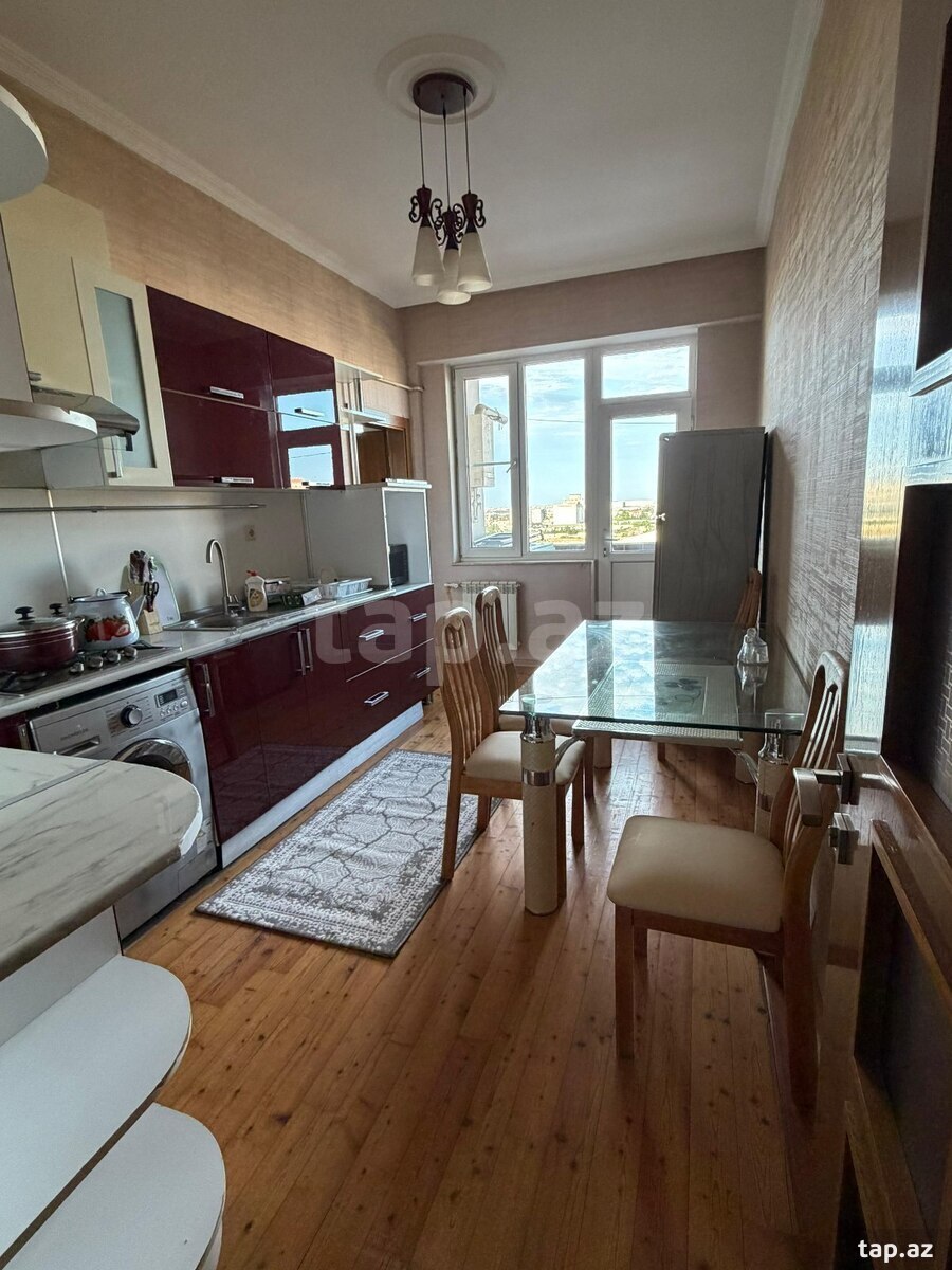 3-otaqlı yeni tikili kirayə verilir, 7-ci mkr., 100 m² (6)