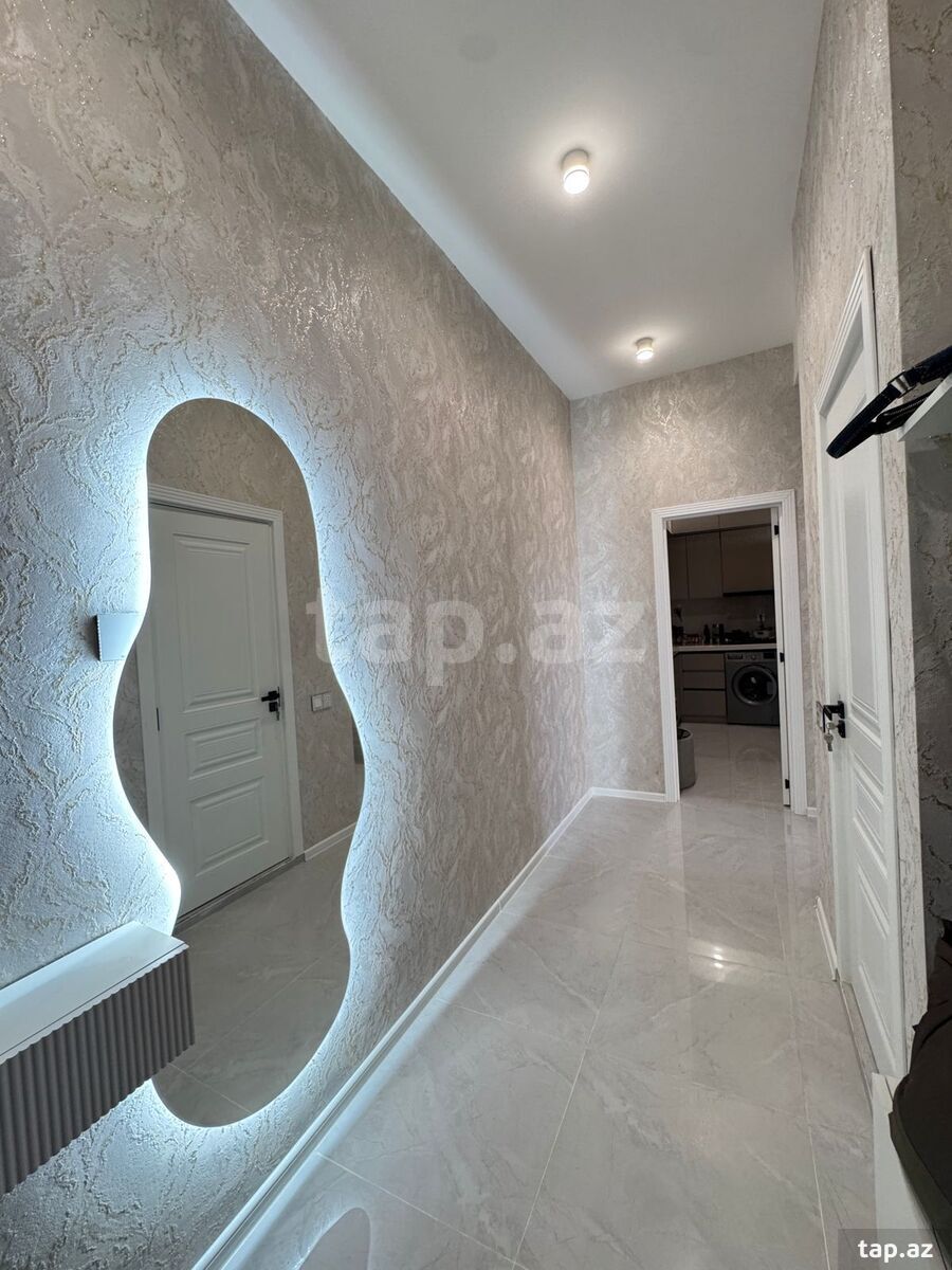 2-otaqlı yeni tikili, Avtovağzal m., 50 m²