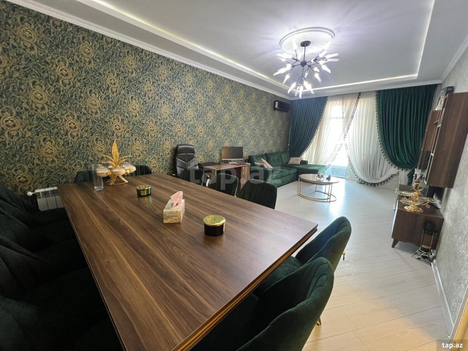 2-otaqlı yeni tikili, Tbilisi pr., 100 m² (3)