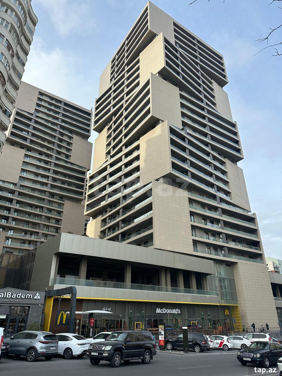 2-otaqlı yeni tikili, Tbilisi pr., 100 m²