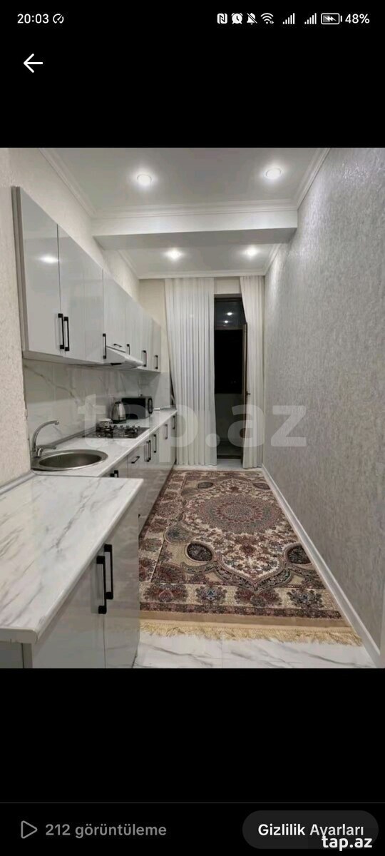 3-otaqlı yeni tikili kirayə verilir, Xırdalan ş., 109 m² (8)