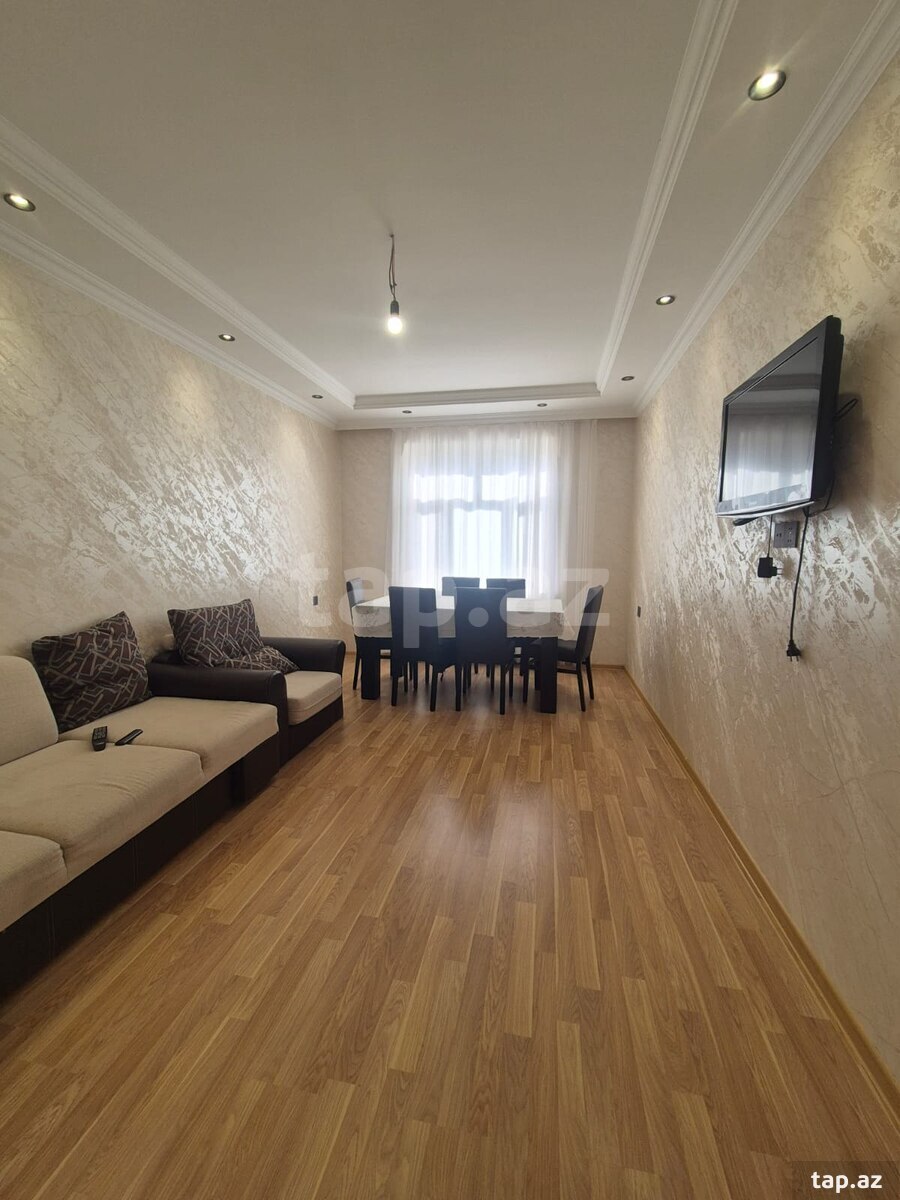2-otaqlı mənzil kirayə verilir, Yasamal r., 65 m²