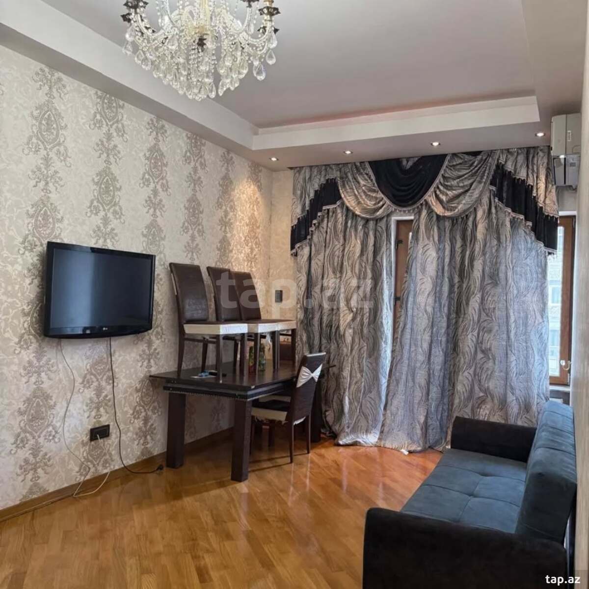2-otaqlı mənzil kirayə verilir, Nərimanov r., 80 m² (3)