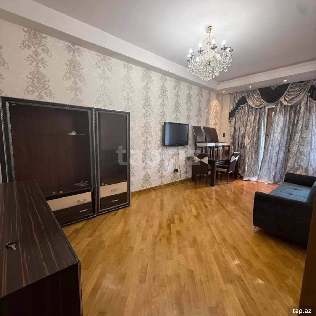 2-otaqlı mənzil kirayə verilir, Nərimanov r., 80 m²