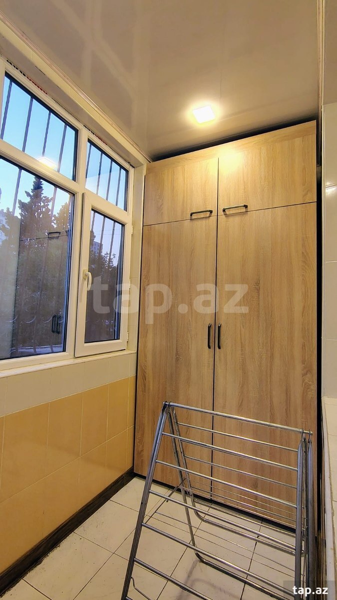 2-otaqlı mənzil kirayə verilir, Memar Əcəmi m., 45 m² (7)
