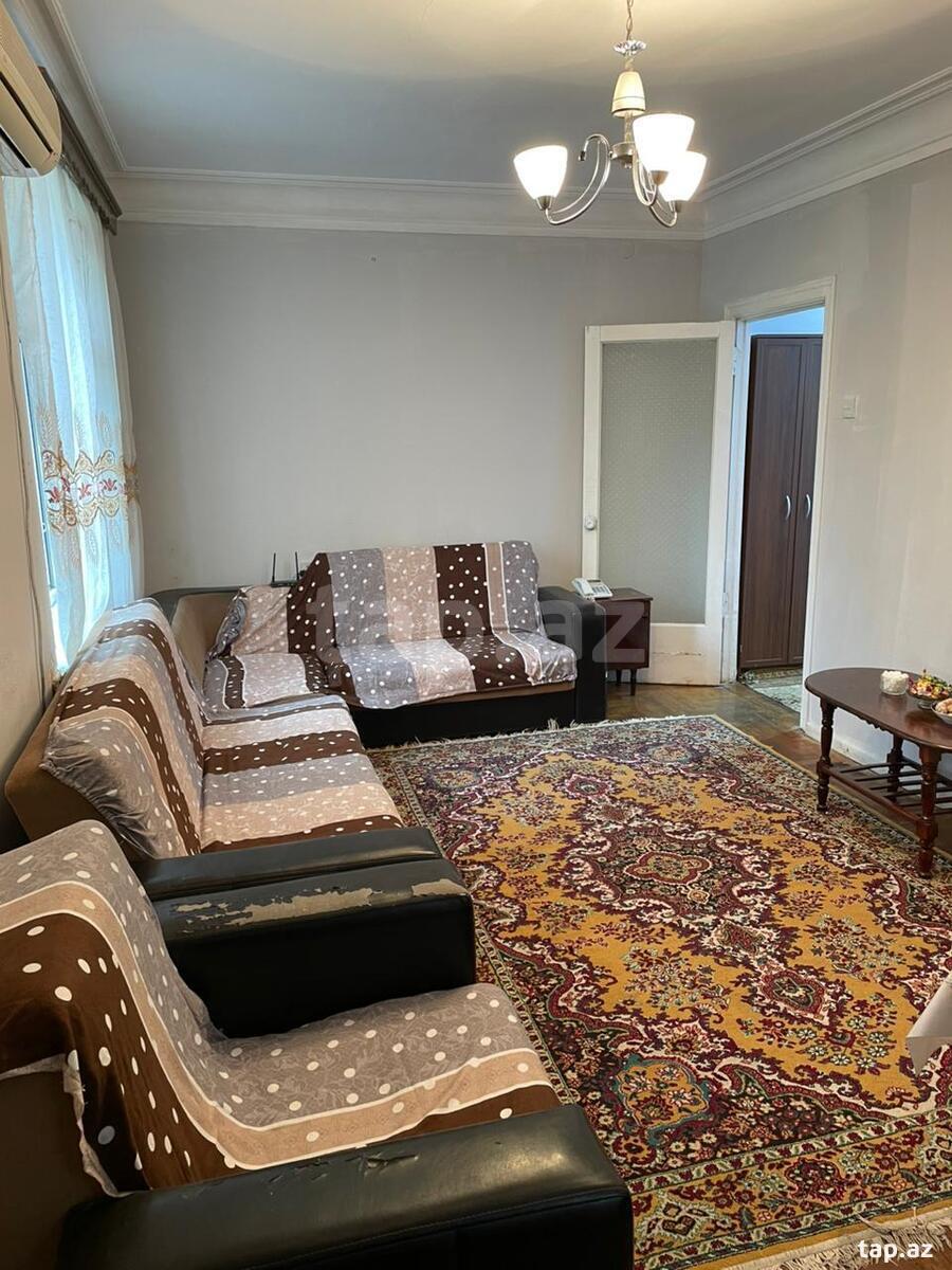 3-otaqlı mənzil kirayə verilir, Təbriz küç. 19B, 70 m²
