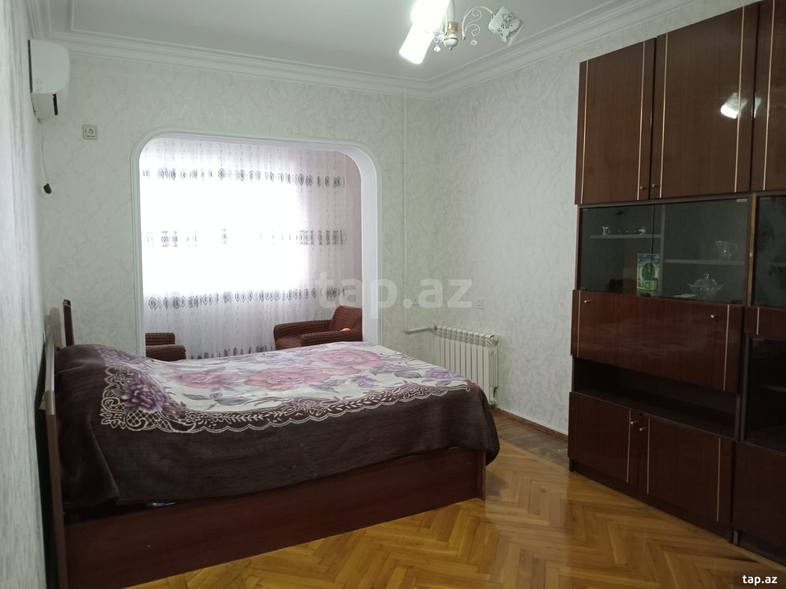 3-otaqlı mənzil kirayə verilir, Xalqlar Dostluğu m., 60 m² (5)
