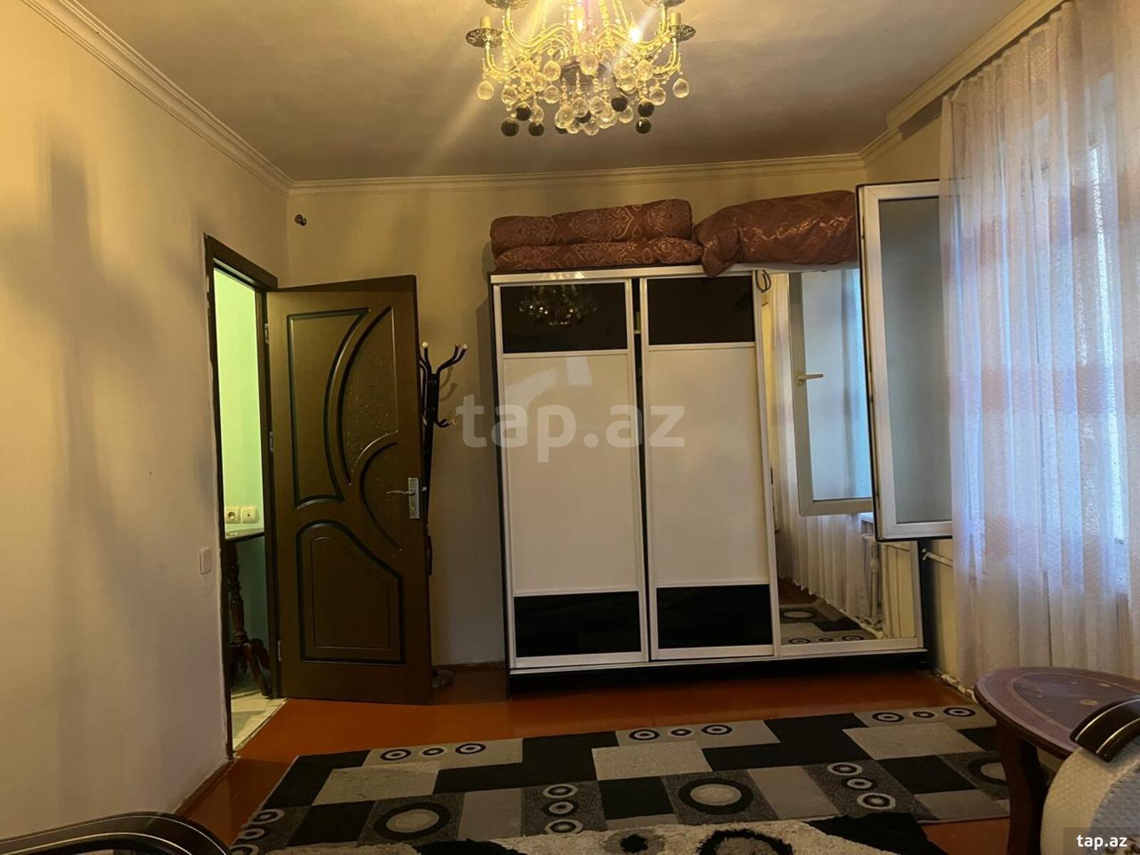 2-otaqlı mənzil kirayə verilir, İnşaatçılar m., 35 m² (2)