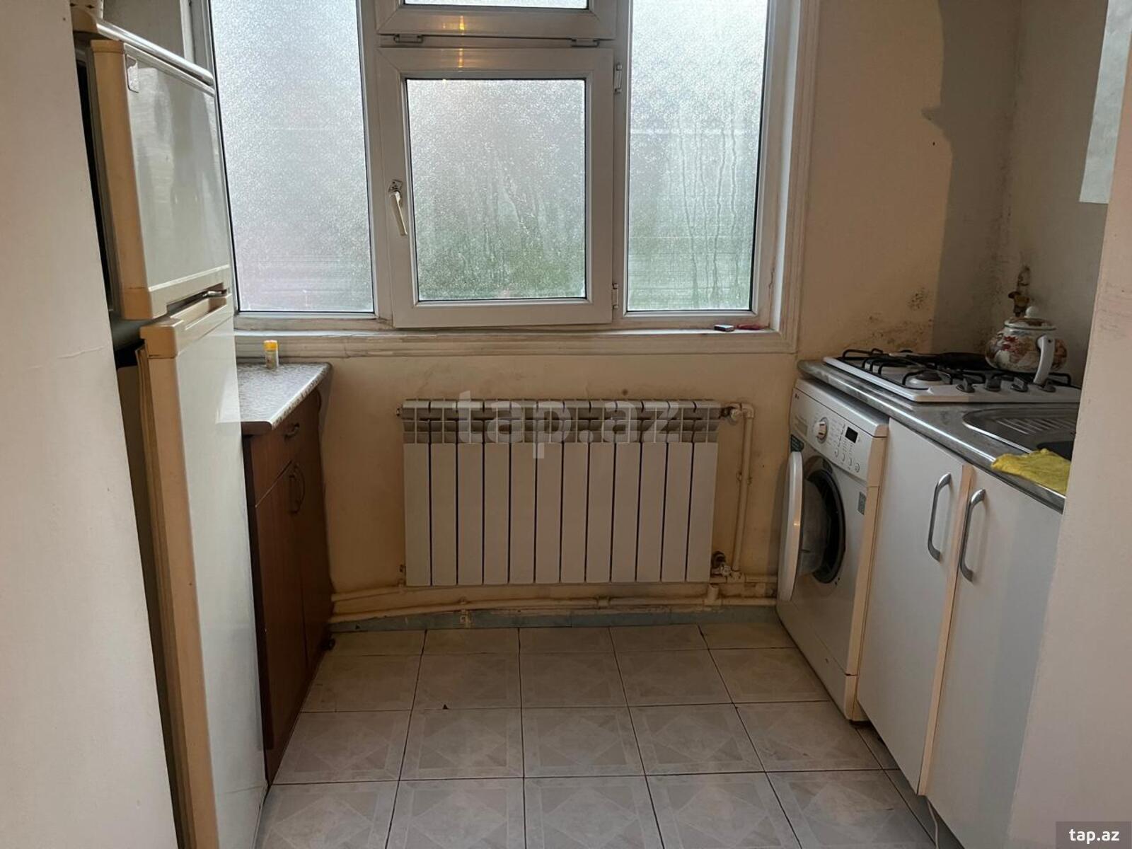 2-otaqlı mənzil kirayə verilir, İnşaatçılar m., 35 m² (9)